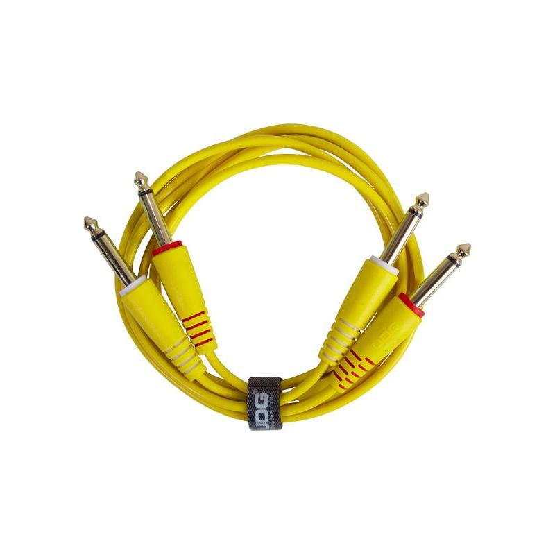 Аудиокабель UDG Set Jack-Jack Yellow 1,5m (U97002YL)